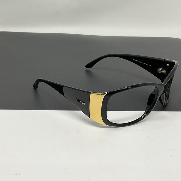 Prada Sunglasses SPR 07G 1AB-1A1 Black 61-15-120 No Lenses Light Scratches main image 4